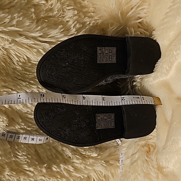 Blowfish Malibu Stiggy-T Gray Flannel Toddler Baby Boot Booties Size 6 Girls - Picture 8 of 10